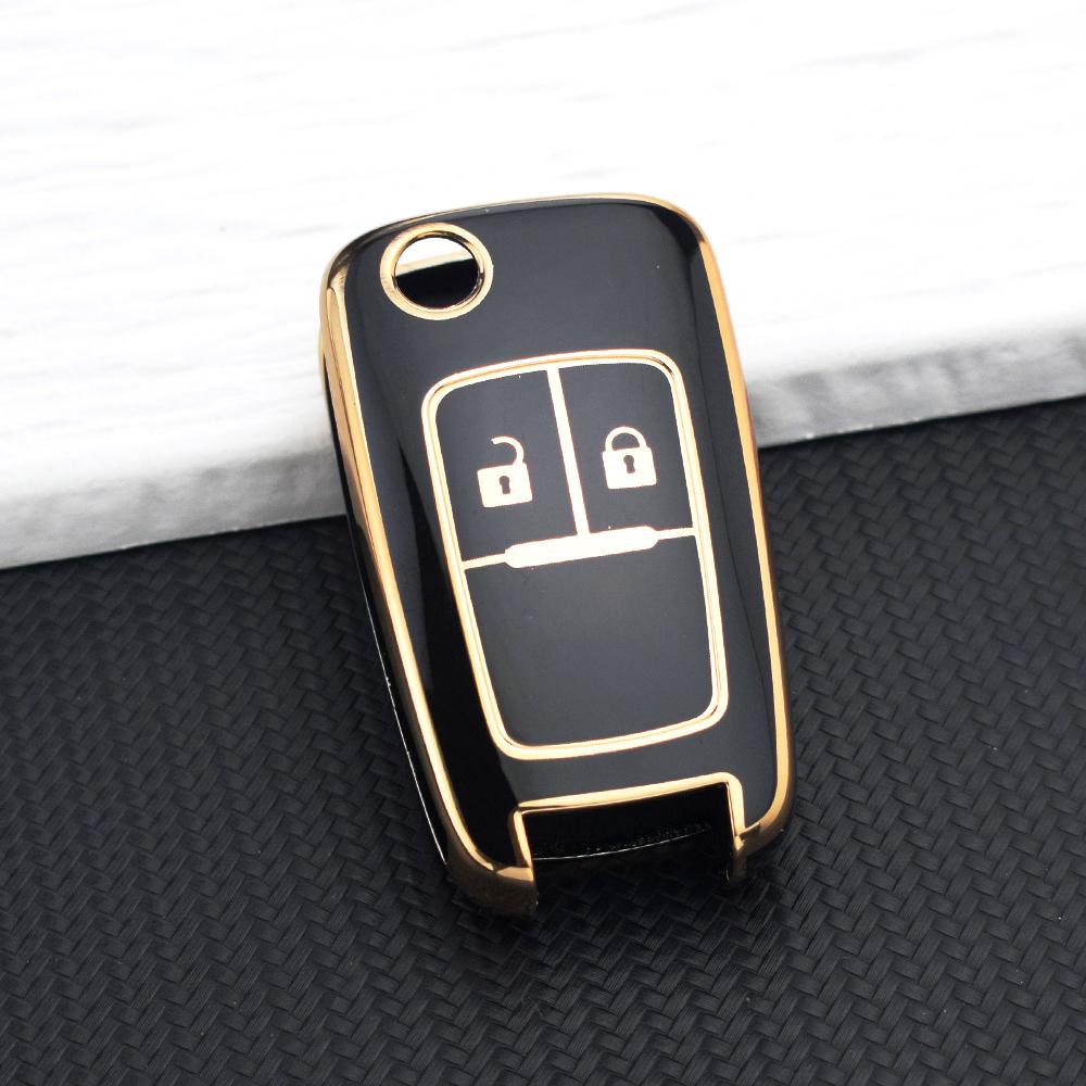 Car Key Case For  Chevrolet Cruze Aveo Trax Sail Malibu Captiva Opel Vauxhall Astra J Corsa Mokka Insignia Tpu Flip Key Cover