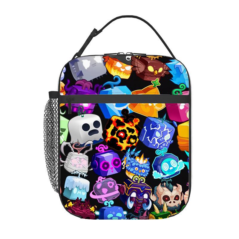Bolsa Térmica de Dibujos Animados Bolsa de Almuerzo Portátil Fiambrera Infantil Bolsa de Hielo Antisalpicaduras Bolsa Térmica