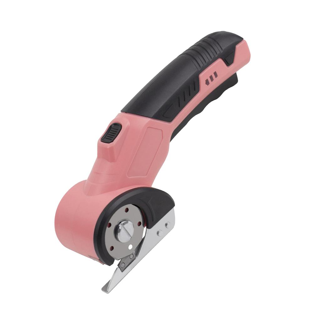 Cordless Electric Scissors 3.6V Re Able Cardboard Box Cutter Fabric Scissor with Spare Blade   Lock & LED Light for Leather Carpet Plast