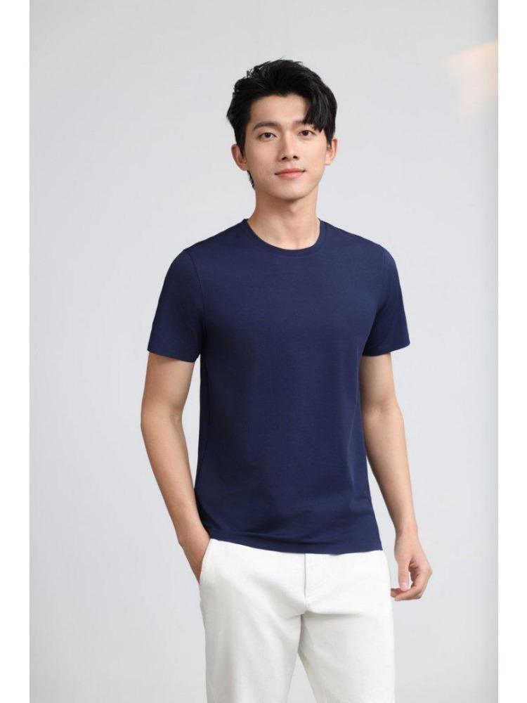 Summer Men's and Women's Short Sleeve T-shirt Soft Lightweight Unisex Cool  Round Neck Tshirt YG-253