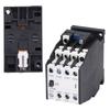 AC Contactor Controller 220V 50Hz 9A 2NO+2NC DIN Rail Accessory for Automatic Control