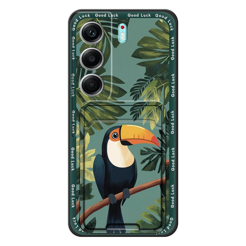 protective Dirt-resistant Phone Case For Tecno Camon40 4G/CM5 Card bag Waterproof Cute Anti-dust Shockproof Durable TPU