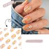 Long Square False Nails White Edge Nail Tips Fashion Press On Nails  DIY