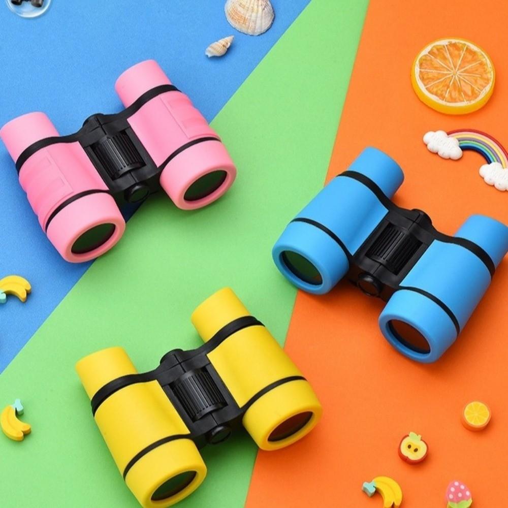 Double Tube Kids Telescope 4X30 Magnification Science Education Toy Portable Binocular  Exploring