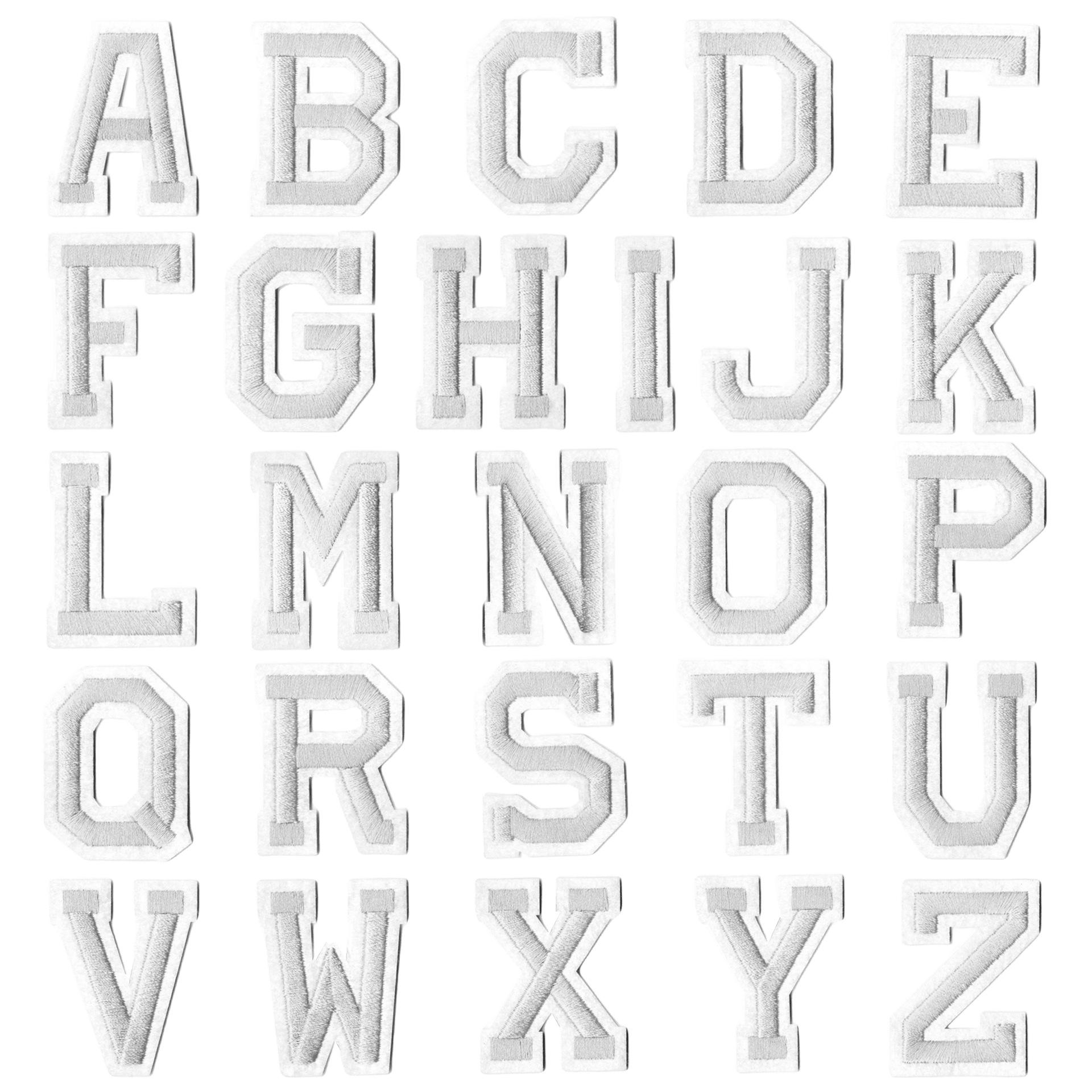

Colorful English Letter Embroidered Patches for DIY Clothes Decoration