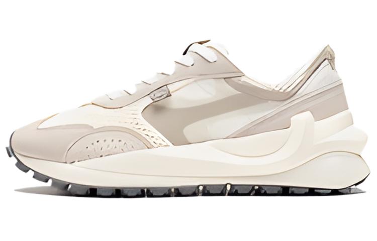 Li Ning Square Low Top Sports Casual Shoes Women's White Gray AGCS108-7