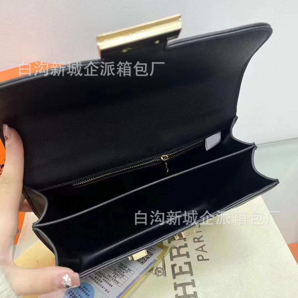 Reise mode einfacher Retro-Stil einfarbig Textur kleine quadratische Tasche Damen vielseitig Persönlichkeit Nischen design Umhängetasche