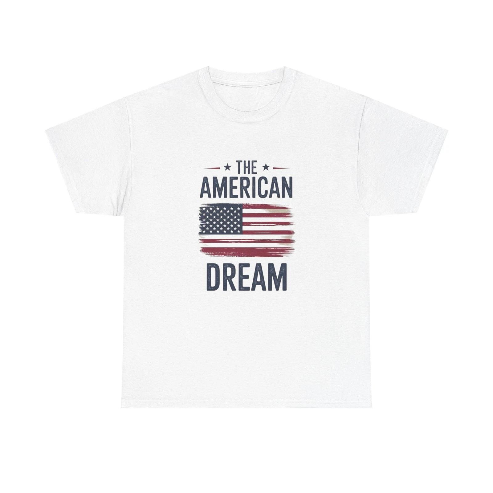 The American Dream USA Graphic T Shirt Unisex Heavy Cotton Tee L
