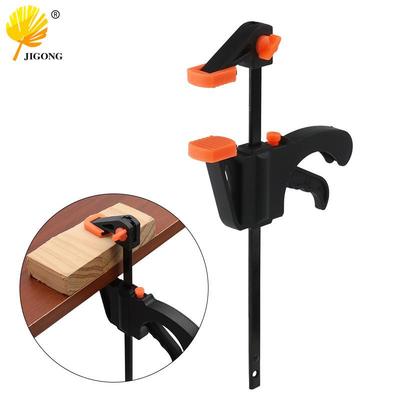 4-Inch Adjustable Woodworking F-Clamp - Strong Compression for Wooden Board Fixing