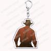 מחזיק מפתחות פופולרי 'קאובוי' למתלים Red Dead Redemption מחזיק מפתחות תכשיט למעריצים חברים גיימר מתנות גיימינג
