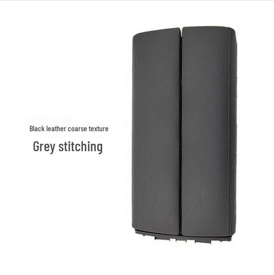

Black Leather Armrest with Gray Stitching for Peugeot 4008/5008 (98100602HE)