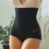 Nahtlose Frauen Hohe Taille Bodysuit Shapewear Spitze Aushöhlen Shaping Höschen Atmungsaktiv Starke Bauch Abnehmen Panty 2024