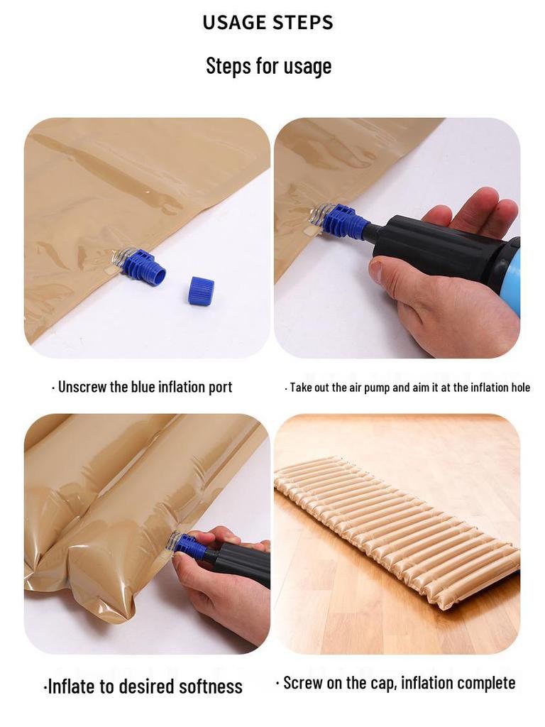 Portable Lightweight Inflatable Camping Mattress - Essential Outdoor Folding Pad