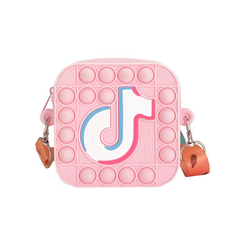 Pop Bubble Push Coin Bag Sensory Toy It Stress Relief  Autism