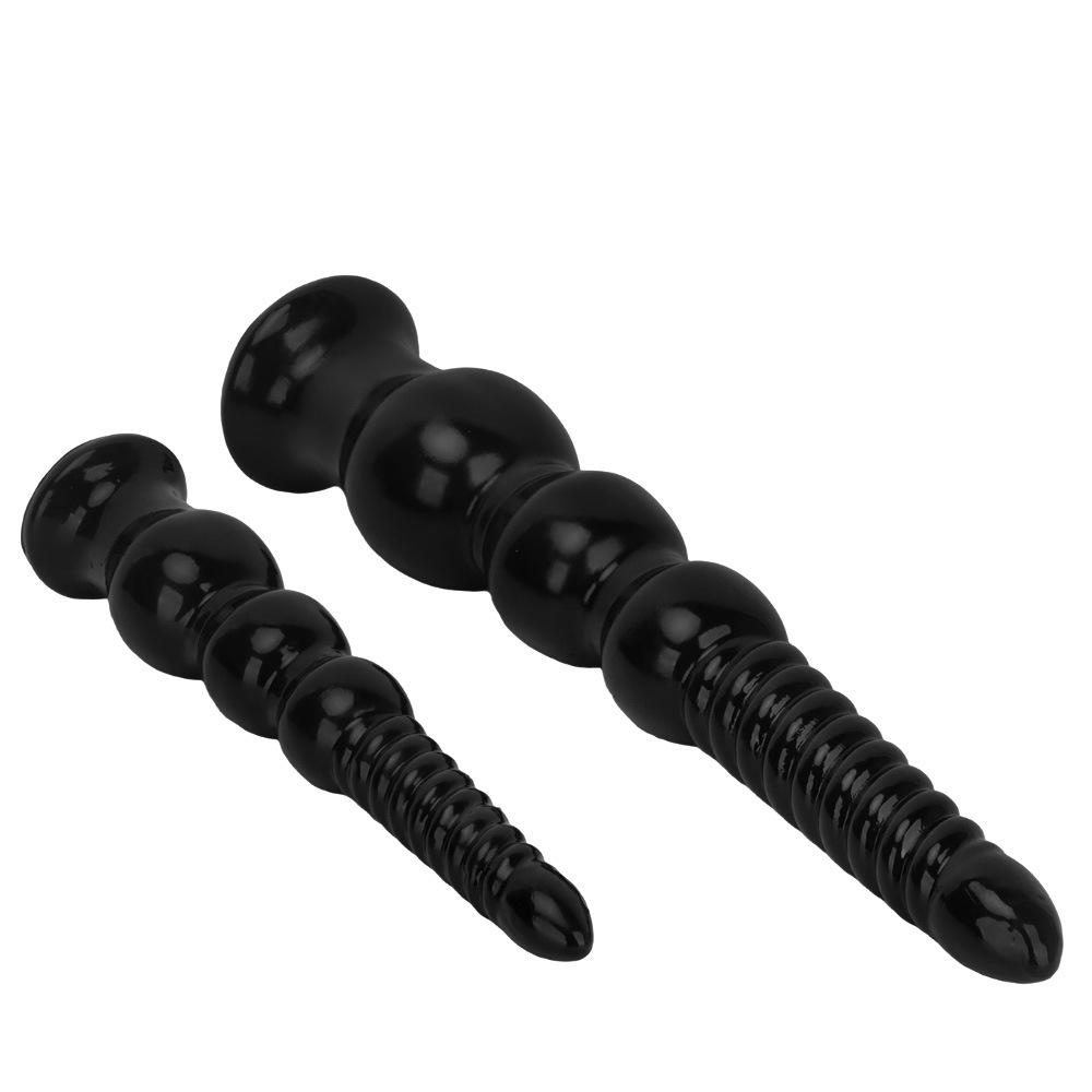 Soft PVC Anal Plug Butt Plug Trainer for Men and Women Adult Sex Toy 18+