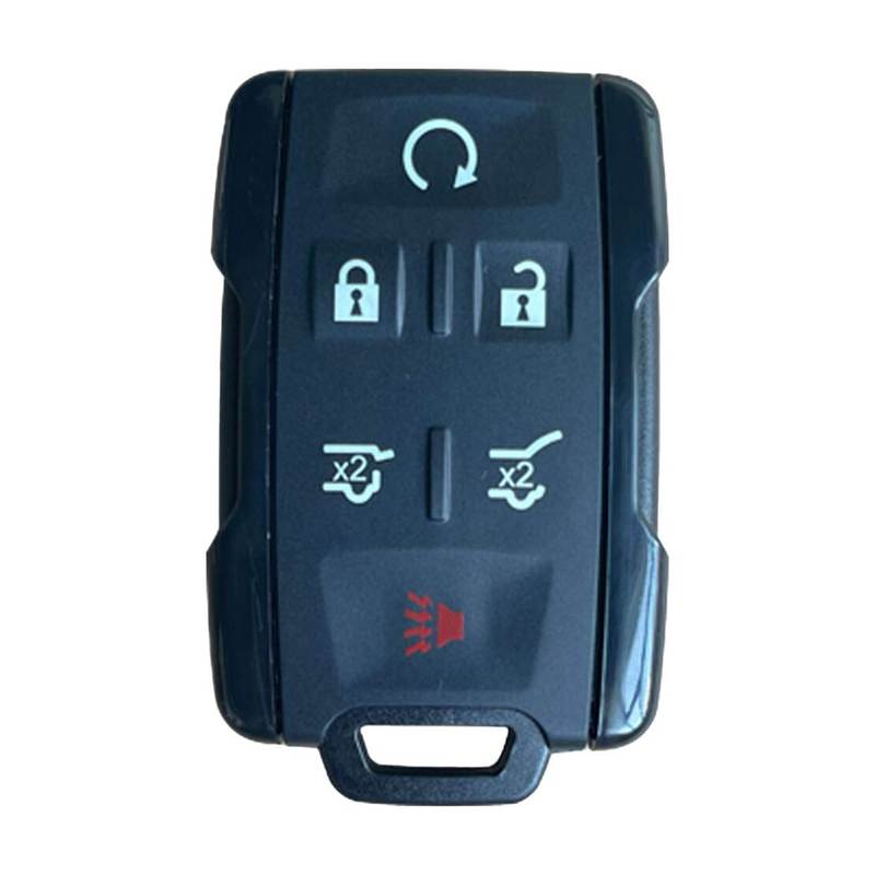 6 Buttons Remote Key Fob Shell Case Fit For GMC Canyon Sierra YUKON Chevrolet Silverado Colorado TAHOE SUBURBAN