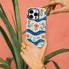 Ocean Florals Phone Case for IPhone 17 16 15 14 13 Pro Max Plus for Magnetic Single Double-layer Tough Case