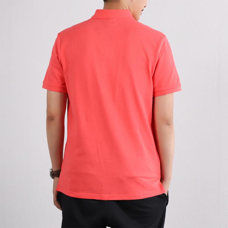 Nike Solid Color Logo Casual Sports Polo Shirt Men Tops Red 909747-850
