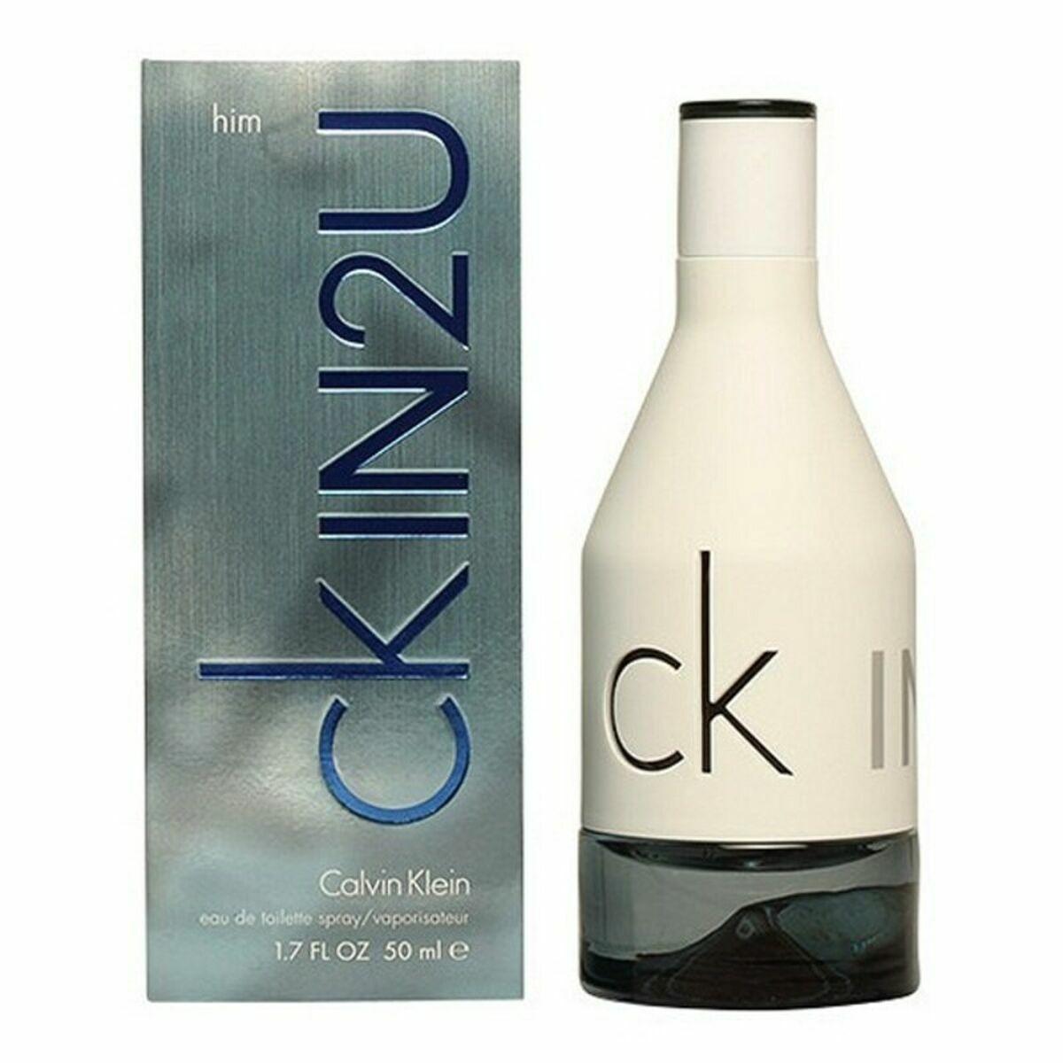 

Мужские духи Calvin Klein EDT 150 мл CK IN2U Ck In2u For Him (150 мл) TU прозрачный