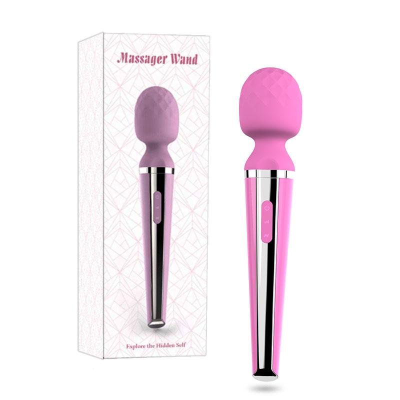 Powerful Magic Wand Vibrator Mult Modes Av Vibration Massager Mute G Spot Clit Stimulate Adult Sex Toys For Woman Masturbator
