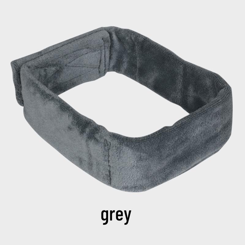 Men s Cotton Hair Salon Perming Headband серый