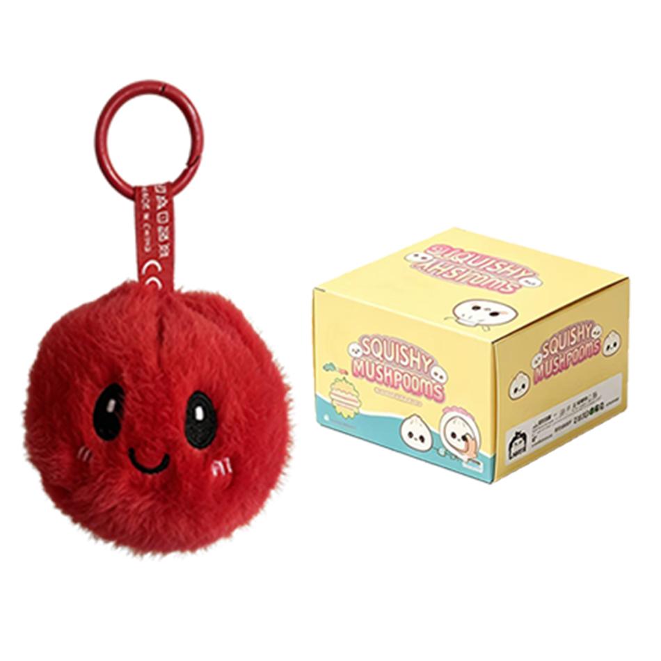 IN Gifts Toy Dumpling Plush Trendy New Style Bag Hanging Cute Simulation Dumpling Plush Keychain Backpack Pendant Cartoon Toy