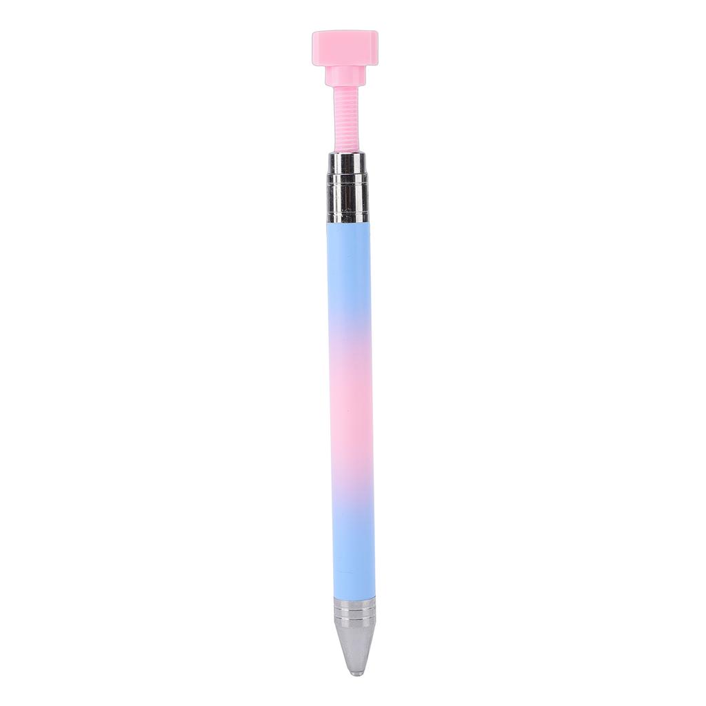 Automatic Refillable Wax Pen with Fine Tip Nail Art Dotting Pen for Beginners Artists Blue Pink Gradient