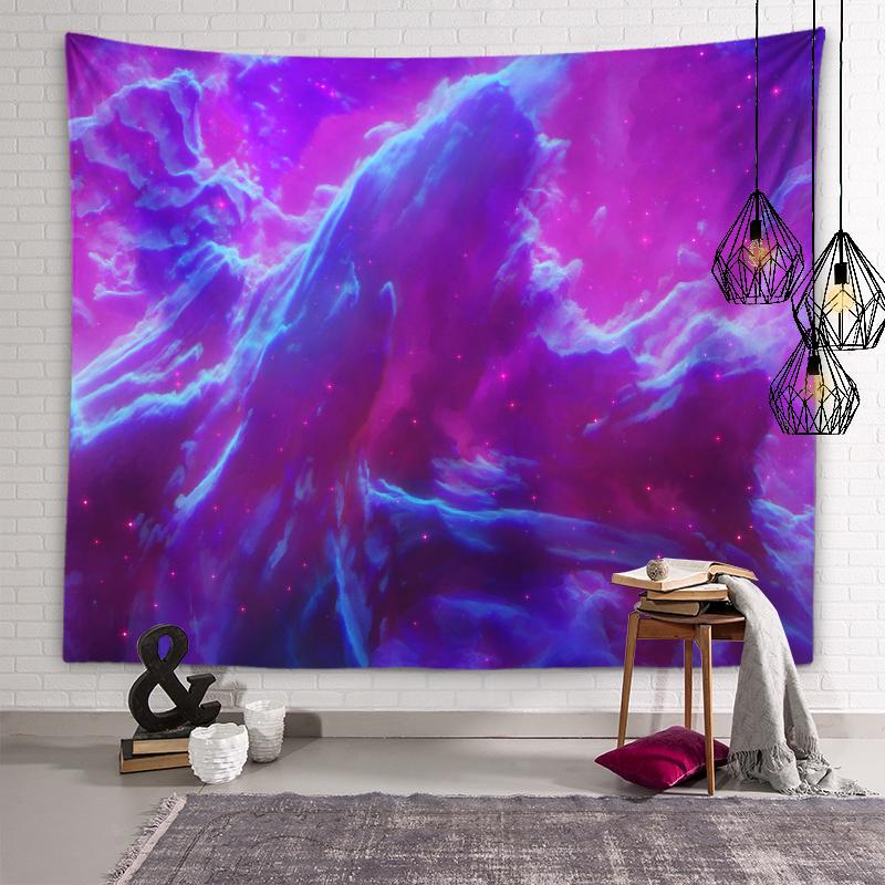 Beautiful Planet Tapestry Galaxy Star Wall Art Decoration Tapestry Dormitory Room Aesthetics Living Room Bedroom Home Decor