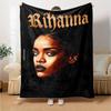 Rihanna Blanket, High quality Comfortable for All Seasons, Home Decor, Warmth and Comfort
