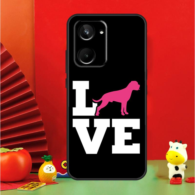 Cute Boxer Dog Puppy For Realme 10 11 12 13 14 Pro Plus 15 GT7 Pro GT6 C65 C67 C63 C61 C55 C51 C53 C35 C75 Case