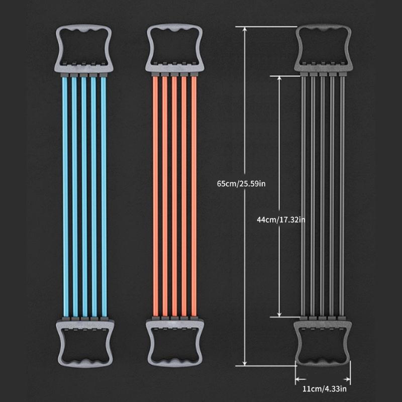 Chest Expander Spring Exerciser Puller Muscle Training Tools Hand Grip Strengthener Resistance Band Strength Trainer