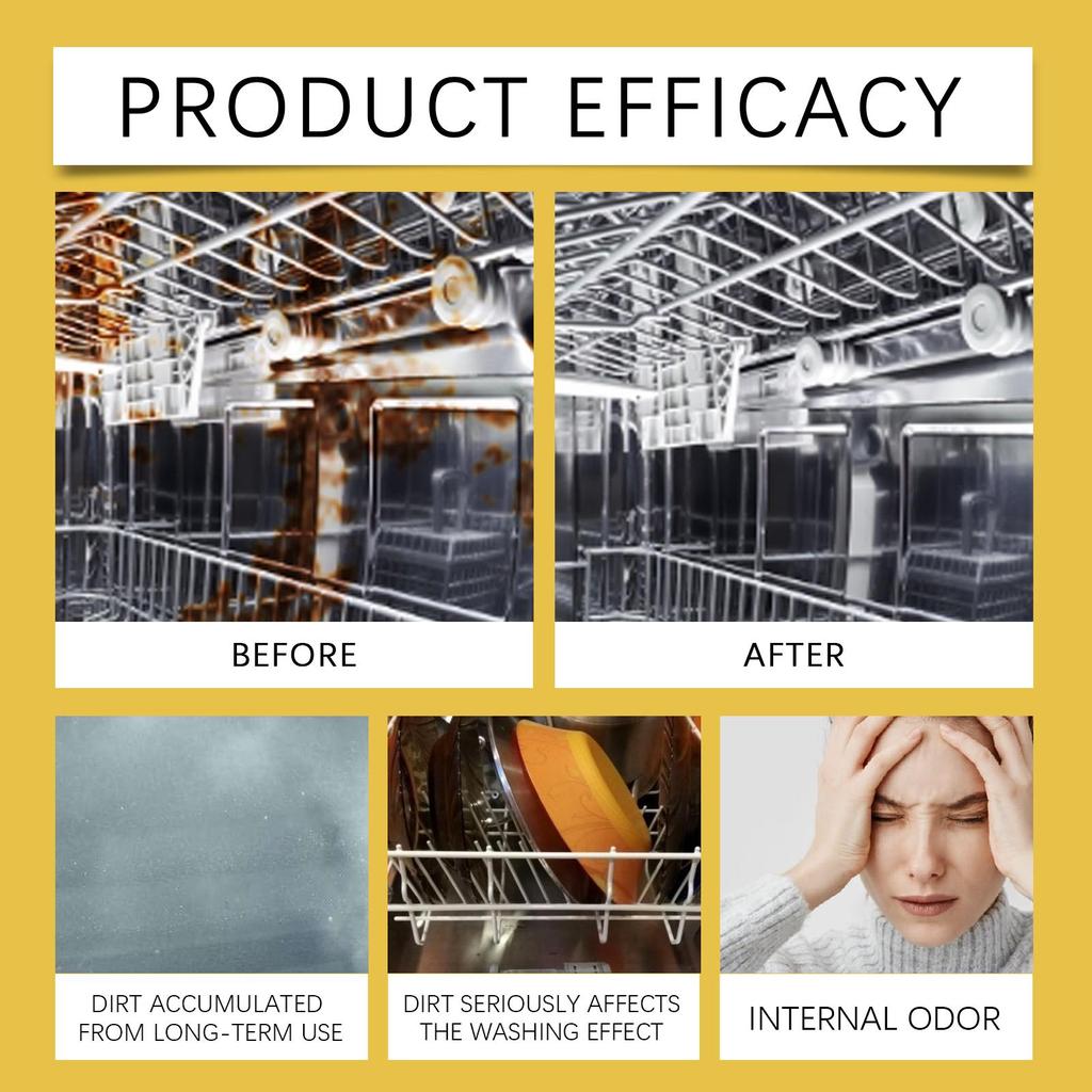 Dish Detergent Tablets Kitchen Dish Degreasing & Degreasing Fresh Gentle Dishwashing Dish Cleaning Tablets