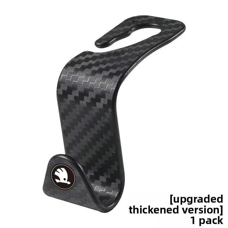 Car Sticker 2025 Hot Car Seat Back Creative Multi-function On-Board Hooks Car For Skoda Octavia Fabia Kamiq Kapoq Kodiaq Rapid S