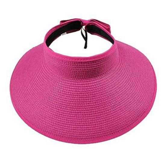 Sun Hat Foldable Wide Brim Breathable Elegant Girls Summer Bucket Sun Hat for Outdoors