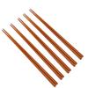 Tokunari Wooden Lacquered Set of 5 Japanese Chopsticks Sanitation Law Chopsticks, 23.5cm, Simple, High-Quality (Plain) TAE-501 [Food Compliant]