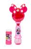 Little Kids Disney Minnie Mouse Light & Sound Musical Bubble Wand with Bubble Solution Plastic Multi (2051)