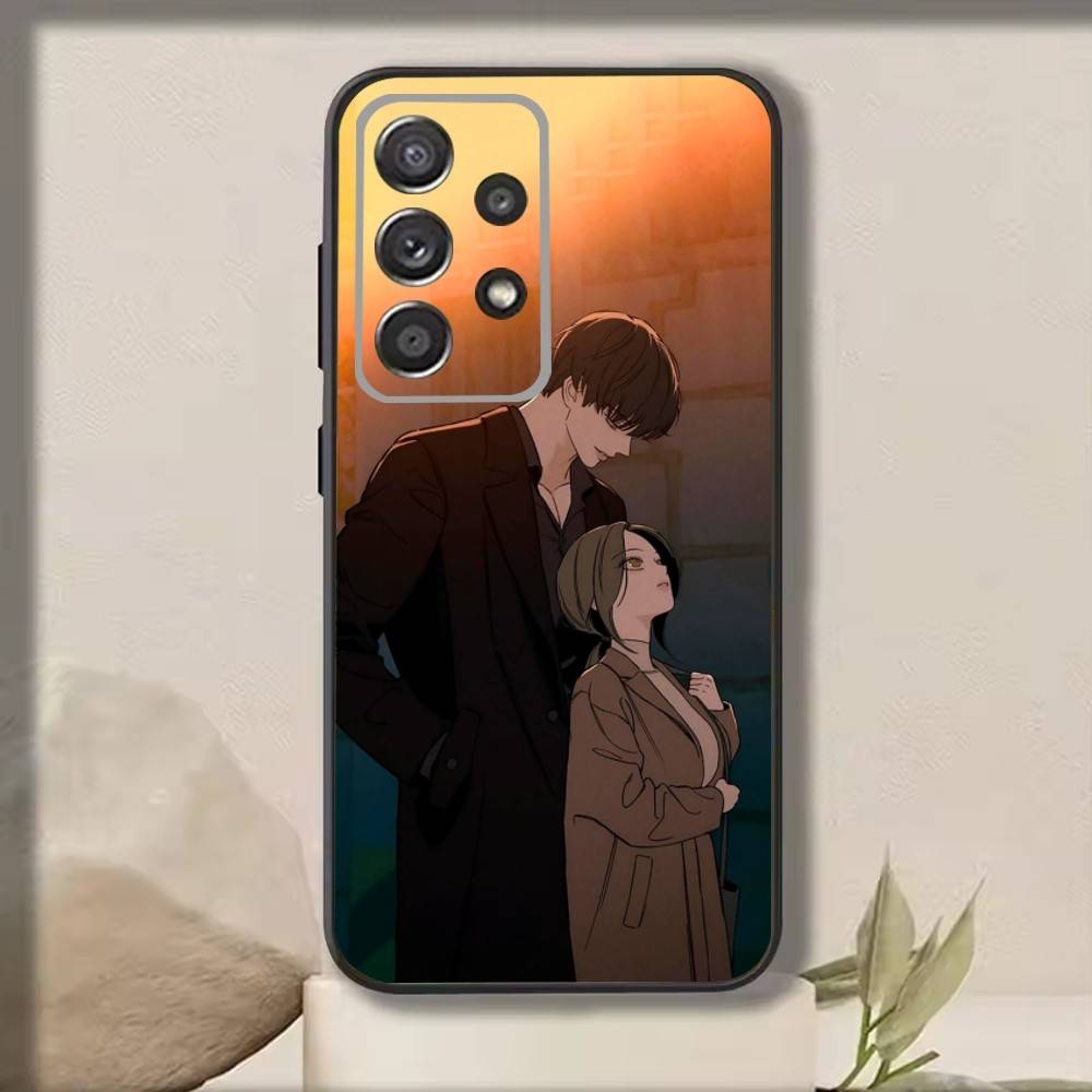 

T-Tears On A Withered Flower Phone Case For Samsung S25,S24,S21,S22,S23,S30,Ultra,S20,Plus,Fe,Note,10,9,5G Black Cover Samsung S22plus5G