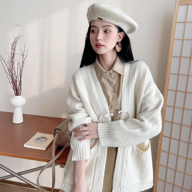 

IMAGINEX Women s Casual Fashion Long Sleeve Sweater One Size