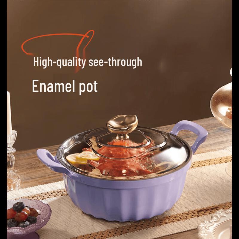 SALATABLE Aile Enamel Pot