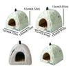 Breathing Hamster Cool House Cartoon Print Animal Hideout Universal Fit Guinea Pig Nest  All-season
