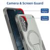 Armor Magnetic Case for Samsung Galaxy A56 A36 A26 A06 A05S A15 A14 5G4G S25Ultra Plus Magsafe Wireless Charge WIth holder Cover