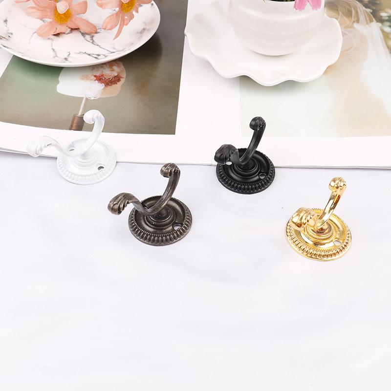 Vintage Retro Clothing Hooks Hat Coat Clothes Towel Organizer Wall Door Hanger