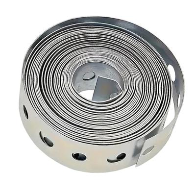 Verzinkter Metallrohrschelle 9,8 Fuß für Rohrstütze Metallband mit Löchern Metallrohrhalterung