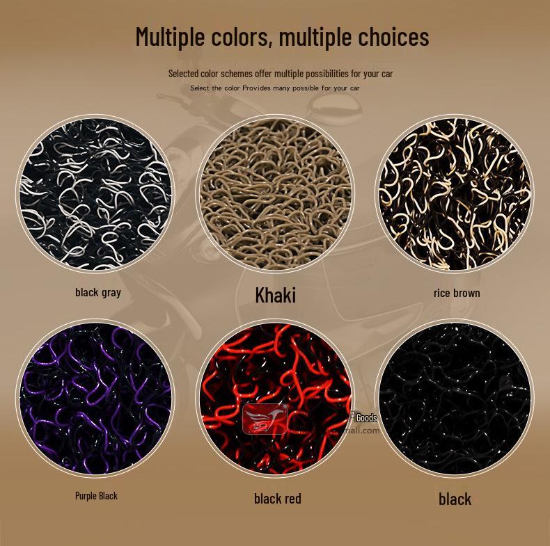 Jin Cheng Aprilia Scarabeo 200 Motorrad Seide Fußpolster Matte