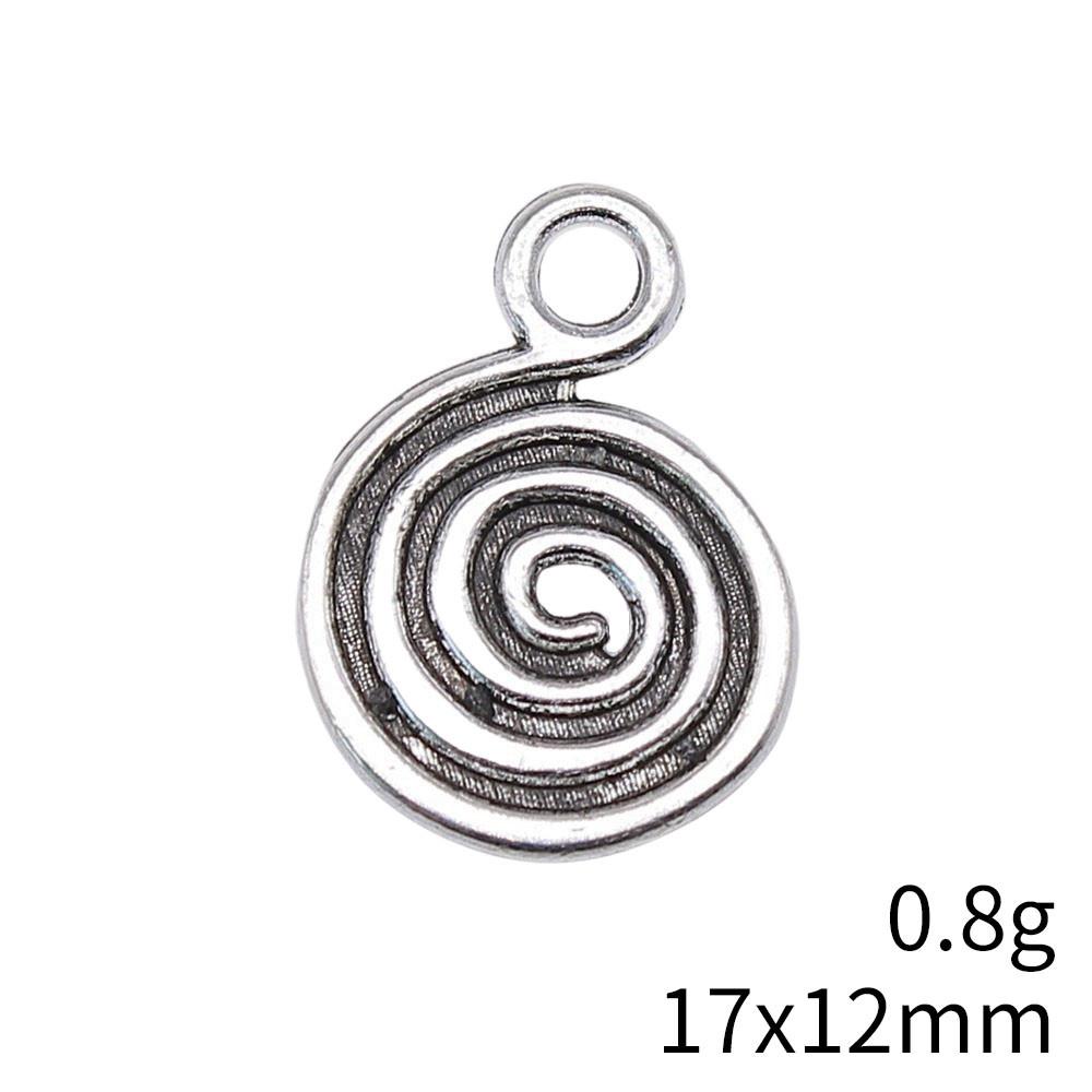 Mother's Day Charms For Bags Wave Water Drop Swirl Charms Pendant Audience Bag Pendant