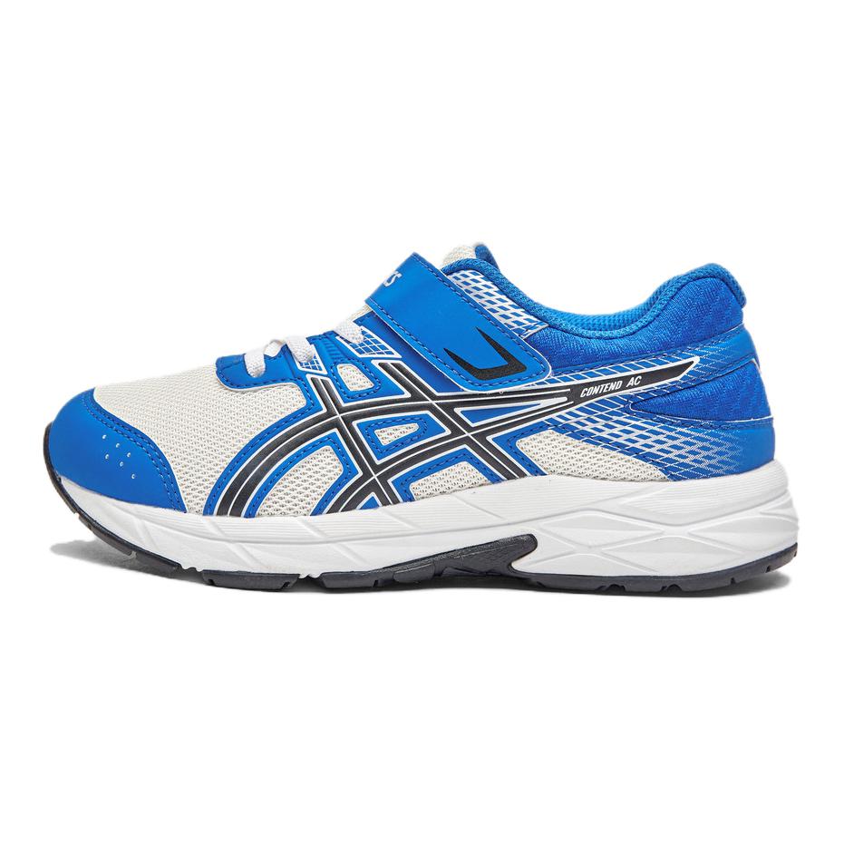 Asics Contend Ac Ps Lightweight Moisture Wicking Outdoor Fitness Running Shoes Kids Sneakers Blue White 1014A320-104