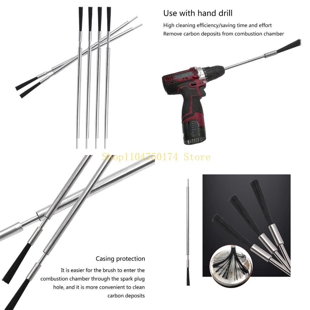 Car Detailing Brush Multi Purpose Durable Carbon Deposit Cleaning Brushes Car Engine Cleaning Brushes for Engine top sale China Mainland