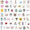 50-100 New International Nurses Day Personalized Waterproof Graffiti Stickers for Car, Luggage, and Water Bottle