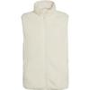 Originals Solid Color Fleece Stand Collar Zip Vest Men Vests White HR2950