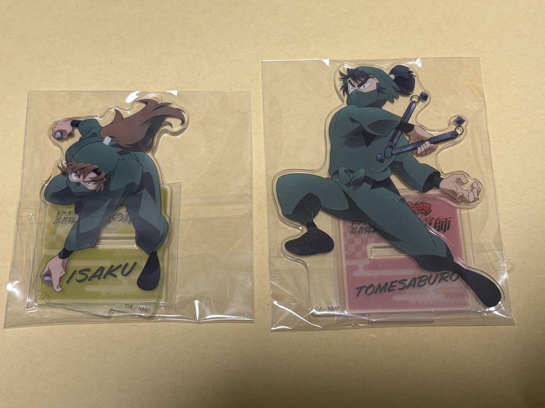 

[USED] Nintama Rantaro Blu-ray Animate Bonus Acrylic Stand Zenpouji, Shokuman